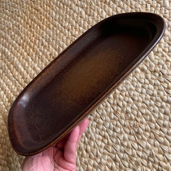 ARABIA Ruska Finland Stoneware Platter - Picture 5 of 11